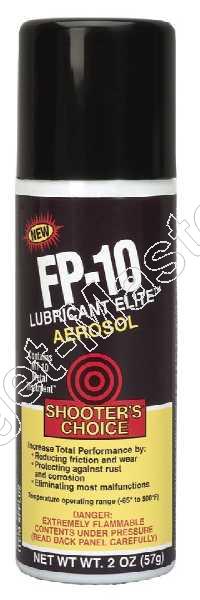 Shooters Choice FP-10 LUBRICANT ELITE Wapenolie Spuitbus inhoud 57 gram